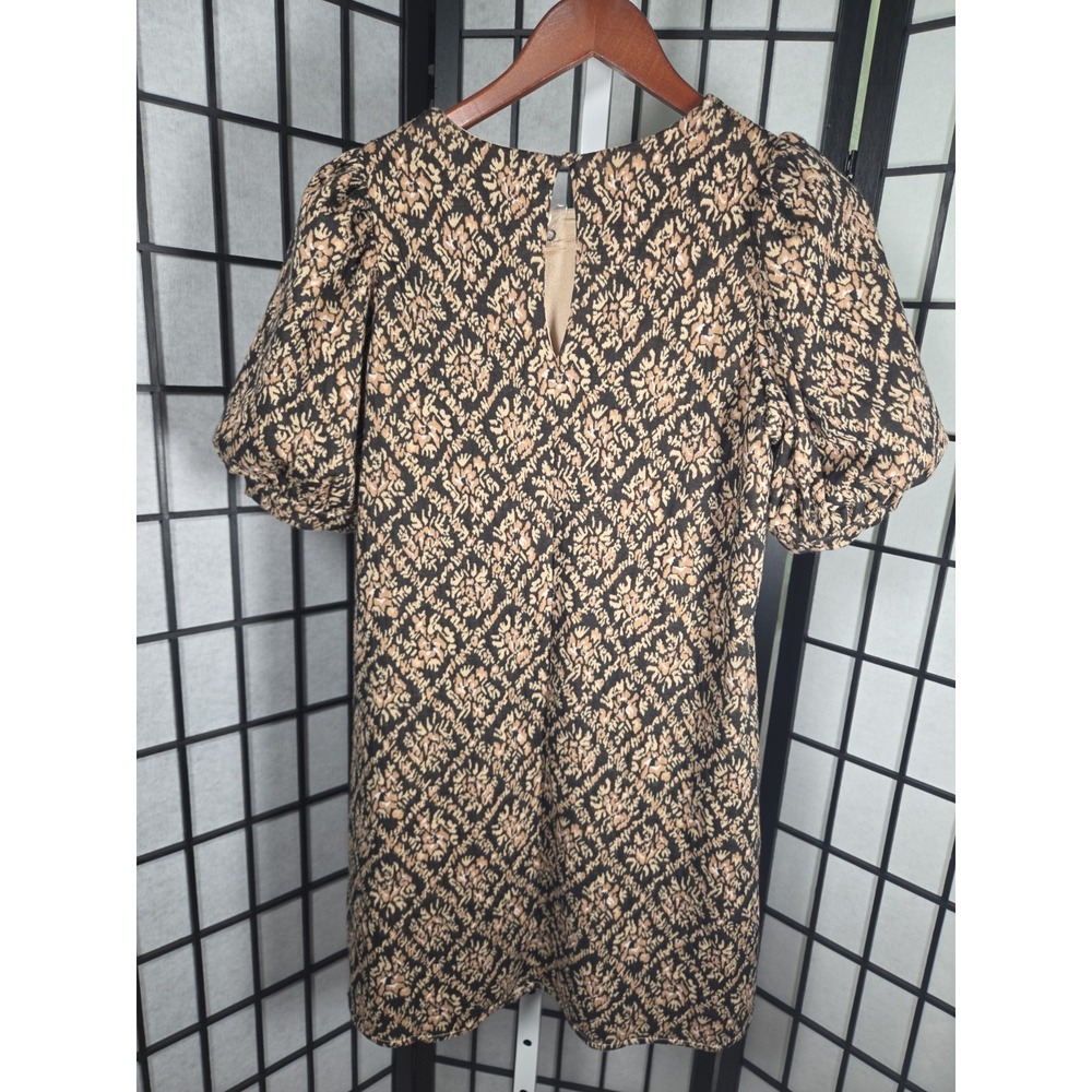 THML puff sleeve dress, whimsigoth clothing, bohemian tapestry print Size M - Picture 7 of 7